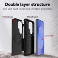 Black Galaxy S26 Ultra RedPepper case showing reinforced corners