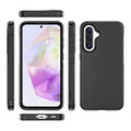 Black Galaxy A36 5G RedPepper heavy duty protective phone case