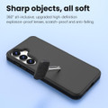 Black Galaxy S25 RedPepper protective case side grip and button details