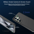 Black Galaxy S25 Ultra RedPepper case showing reinforced corners