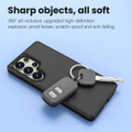 Black Galaxy S25 Ultra RedPepper protective case side grip and button details