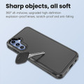 Black Galaxy A15 5G RedPepper protective case side grip and button details