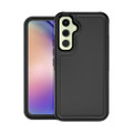 Black Galaxy A54 5G RedPepper Armor shockproof case front and back view