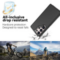 Black Galaxy S23 Ultra heavy duty shockproof phone case