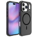 Black iPhone 17 Pro RedPepper Armor MagSafe case front and back view