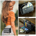 Black Samsung Galaxy S26 FE CaseMe C36 Wallet Case - Product Detail