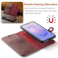 Wine Galaxy S26 FE DG.Ming Wallet with Magnetic Case product image 6