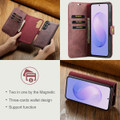 Wine Galaxy S26 FE DG.Ming Wallet with Magnetic Case product image 7