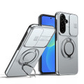 Silver Samsung Galaxy S26 FE Shockproof Camshield Ring Case - Front View