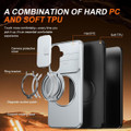 Silver Samsung Galaxy S26 FE Rugged Camshield Case - Side View