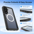 Black Galaxy S26 FE Waterproof Magsafe Case product image 7