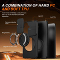 Black Samsung Galaxy S26 Sliding Camera Cover Case - Product Detail