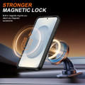 Black Samsung Galaxy A55 5G Camshield Case - Kickstand Function