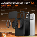 Black Apple iPhone 18 Pro / 17 Pro Sliding Camera Cover Case - Product Detail
