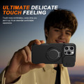 Black Apple iPhone 16 Pro Max Rugged Camshield Case - Side View