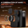Black Apple iPhone 15 Pro Sliding Camera Cover Case - Product Detail
