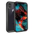 Apple iPhone X / XS Shock Proof Waterproof Defender Smart Case Cover - Black - 2