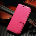 Hot Pink Samsung Galaxy S8 Fashionable Stylish Wallet Stand Case - 1