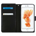 Black Genuine Mercury Mansoor Diary Wallet Case For iPhone 7 / 8 - 5