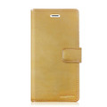Gold Genuine Mercury Mansoor Diary Wallet Case For iPhone X / XS - 2