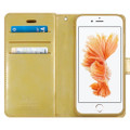 Stylish Gold iPhone XR Genuine Mercury Mansoor Diary Wallet Case - 4