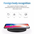 White Qi Wireless Charger Fast 10W Pad Receiver For Galaxy S10 S10+ S10E - 5