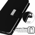 Black Genuine Mercury Rich Diary Wallet Case For Galaxy S10 5G - 6