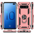 Rose Gold Slim Armor 360 Rotating Kickstand Case For  Galaxy S10 5G - 3