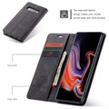 Black CaseMe Slim Magnetic Premium Wallet Case For Galaxy S10 - 7