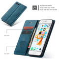 Blue iPhone 5 / 5S / SE 1st Gen CaseMe Slim Magnetic Wallet Case - 6