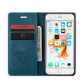 Blue CaseMe Slim 2 Card Slot Wallet Case For iPhone 6 / 7 / 8 / SE 2020 - 7