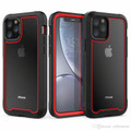 Red Military Armor Heavy Duty Triple Layer Case For iPhone 11 - 1