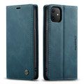 Stylish Blue iPhone 11 Pro CaseMe Slim Soft Textured Wallet Case - 1