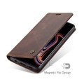 Business Galaxy S10 CaseMe Slim 2 Card Slot Wallet Case - Coffee - 4