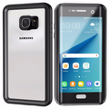 Black Shock Proof Waterproof Kickstand Case For Samsung Galaxy S7 Edge - 1