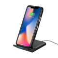 Fast Wireless Charger Qi-Certified 10W Vertical Desktop Charging Stand - 1