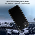 Black Shock Proof Slide Card Armor Case For Apple iPhone 11 Pro Max - 5