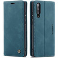 Blue Galaxy A50 CaseMe Compact Flip Soft Feel Wallet Case Cover - 1