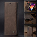Stylish Coffee CaseMe Compact Flip Wallet Case For Samsung Galaxy A70 - 4