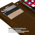 Brown iPhone 11 Pro MAX GenuineMercury Mansoor Diary Wallet Case - 2
