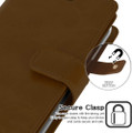 Brown iPhone 11 Pro MAX GenuineMercury Mansoor Diary Wallet Case - 4