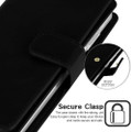 Black Galaxy S20 Genuine Mercury Mansoor Wallet Case Cover - 3