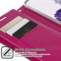 Hot Pink Galaxy S20 Ultra Mercury Mansoor 9 Card Slots Wallet Case - 3