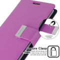 Purple Genuine Mercury Rich Diary Wallet Case For Galaxy S20 Ultra - 3