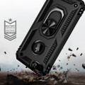 Black 360 Rotating Metal Ring Slim Armor Stand Case for iPhone 7 / 8 - 2