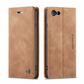 Brown iPhone 6 Plus / 7 Plus / 8 Plus CaseMe Slim 2 Card Slot Wallet Case - 1