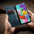 Blue Galaxy A31 CaseMe Compact Flip Soft Feel Wallet Case Cover - 1