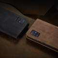 Brown Galaxy A71 CaseMe Compact Flip Classy Wallet Case - 7