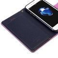 Stylish iPhone SE 2020 Genuine Mercury Rich Diary Wallet Case - Purple - 2