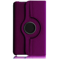 Purple Galaxy Tab A 8.0 Rotating Case Cover- Models (2015) T350 T355 - 3